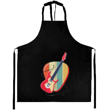 Discover Electric Guitar Connected to Pick Aprons