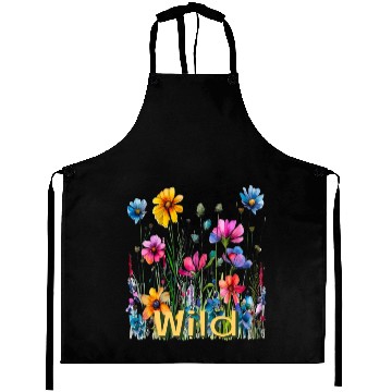 Discover Wild Flowers Aprons