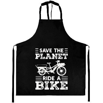 Discover Save The Planet Cargo Bicycle Cargobike Aprons