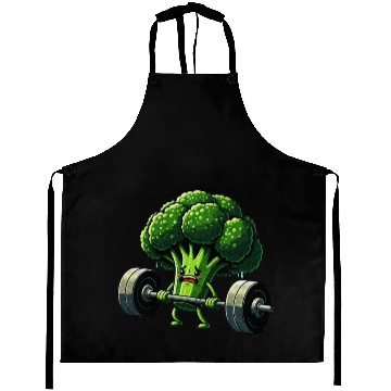 Discover Deadlift Broccoli Gym Fitness Motivation Aprons