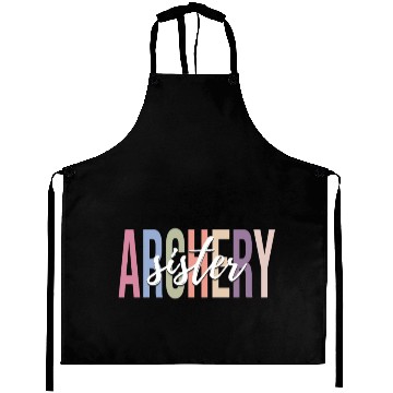 Discover Female Archer Archery Girl Bow And Arrow Aprons