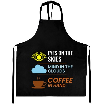 Discover Air Traffic Controller Coffee ATC Aviation Humor Aprons