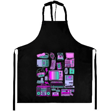 Discover 80's tech Aprons