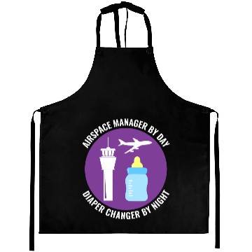 Discover Air Traffic Controller ATC Aviation Humor Airplane Aprons