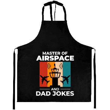 Discover Air Traffic Controller ATC Dad Aviation Humor Aprons