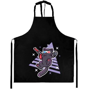 Discover 80's kitty Aprons