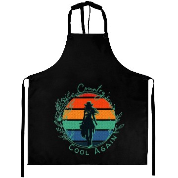 Discover Country's Cool Again Lainey Vibe Wildflowers Aprons