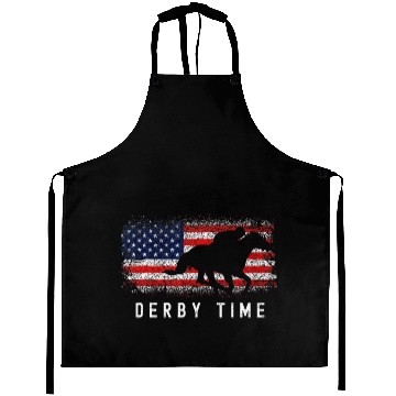 Discover Horse Horses Derby Time Horse Racing Aprons