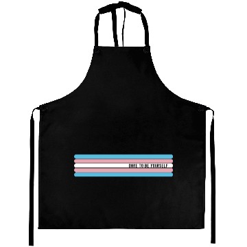 Discover Dare to be Yourself - Support Transgender LGBT Aprons