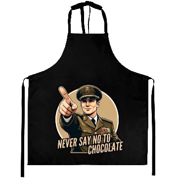 Discover Never say no to chocolate Aprons