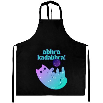 Discover Aberakadabera Abhra Kadabhra Magic Cat Aprons