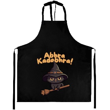 Discover Aberakadabera Abhra Kadabhra Magic Cat Aprons