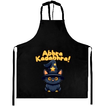 Discover Aberakadabera Abhra Kadabhra Magic Cat Aprons
