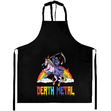Discover Goth Rock Satan Unicorn Festivals Death Metal Aprons