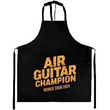 Discover AIR GUITAR CHAMPION WORLD TOUR 2024 Aprons