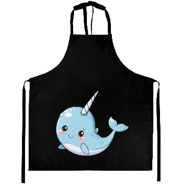 Discover Adorable Narwhal Fantasy Encounter Aprons