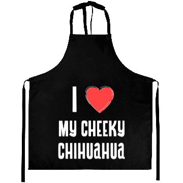 Discover Cheeky Chihuahua Lover Sleeve Aprons