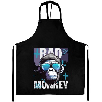 Discover BAD MONKEY INSPIRATION Aprons