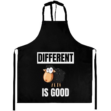 Discover Unique Sheep Positive Message Aprons