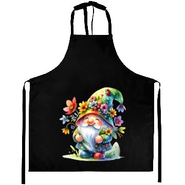 Discover Cute Gnomes Clipart - Adorable Garden Gnome Aprons