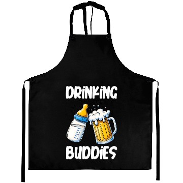 Discover Drinking Buddies Creative Fun Novelty Aprons