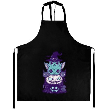 Discover spooky scary friends Aprons