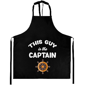 Discover This Guy Is The Captain Captain Cruise Sailing Aprons