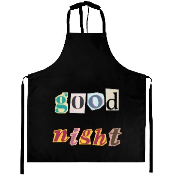 Discover Dreamy Spectrum Typography Aprons