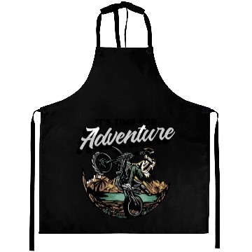 Discover MOTOCROSS ITS TIME ADVENTURE Aprons