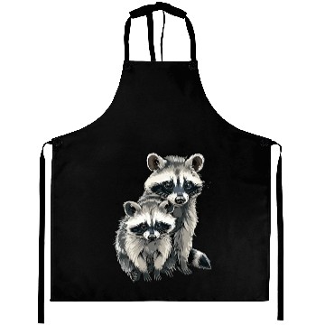 Discover Opossum and raccoon Aprons