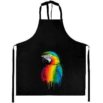 Discover Macaw Parrot for a Bird Lover Animal Lover Aprons
