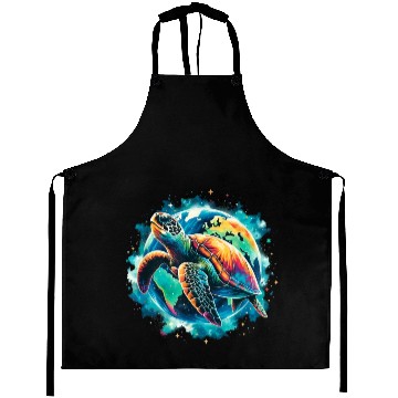 Discover Earth Day Restore Sea Turtle Aprons