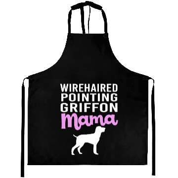 Discover Mothers Day Wirehaired Pointing Griffon Dog Mom Aprons