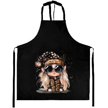 Discover Leopard Print Gnome Clipart Images, Girly Aprons