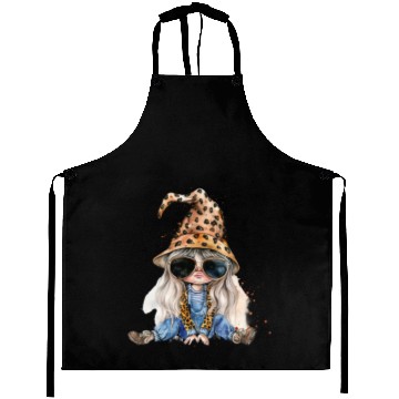 Discover Leopard Print Gnome Clipart Images, Girly Aprons