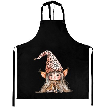 Discover Leopard Print Gnome Clipart Images, Girly Aprons
