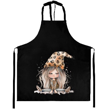 Discover Leopard Print Gnome Clipart Images, Girly Aprons