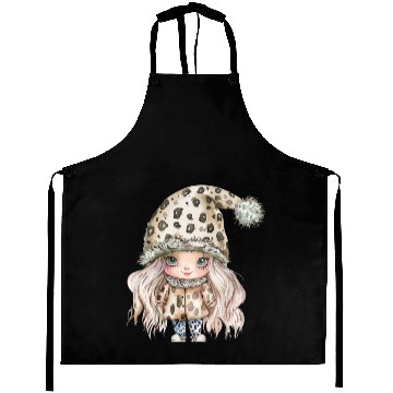 Discover Leopard Print Gnome Clipart Images, Girly Aprons