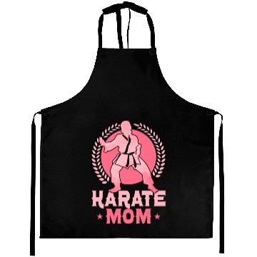 Discover Karate Mom Fighter Self Defence Karateka Aprons