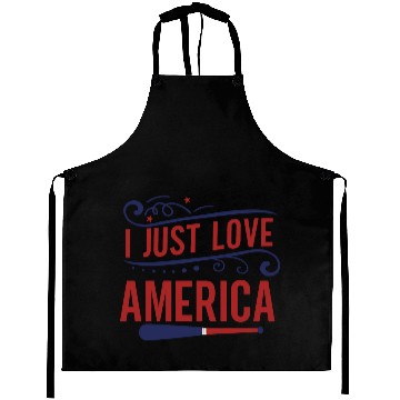 Discover I Just Love America Aprons