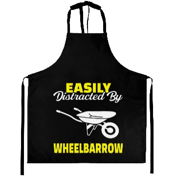 Discover Wheelbarrow Art Design Farmer Gardener Aprons