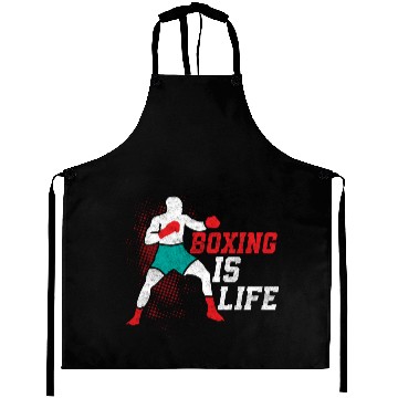 Discover Boxing Is Life Boxer Training Aprons