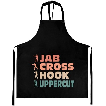 Discover Jab Cross Hook Uppercut Boxer Boxing Aprons