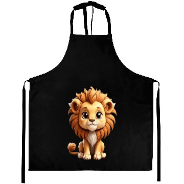 Discover Chibi lion Aprons