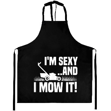 Discover Sexy Mowing Funny Gardening Aprons