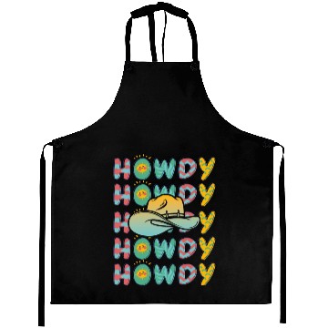 Discover Western Country Texas Cowboy Hat Aprons