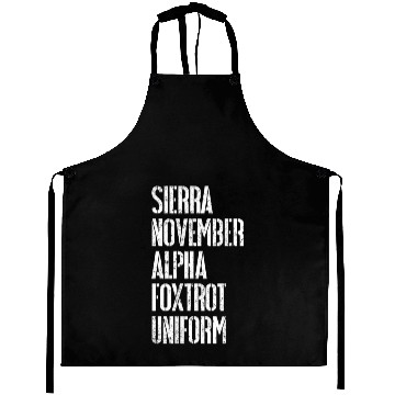 Discover Situation Normal Fucked Military Aprons