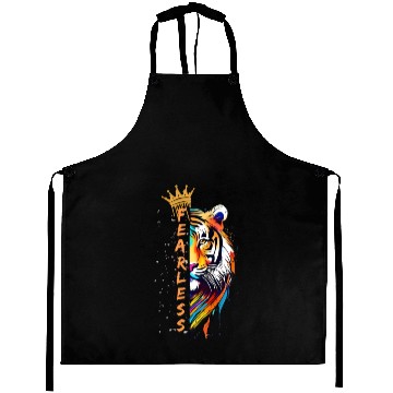 Discover FEARLESS LIKE TIGER Aprons