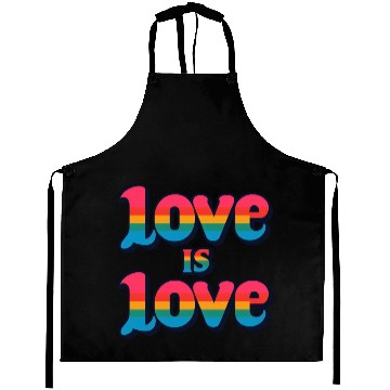 Discover Love is Love: Celebrate Pride and Unity Aprons