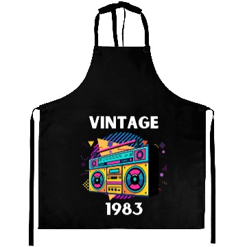 Discover VINTAGE 1983 Aprons